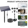 5W 5V Aquarium Pump Garden Decoration with Stake Solar Panel Water Pump Watering System Energy Saving 180L/h Kits for Fish Tank: 3  - 5 Days Free Delivery Only UK - Image 3