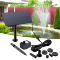 5W 5V Aquarium Pump Garden Decoration with Stake Solar Panel Water Pump Watering System Energy Saving 180L/h Kits for Fish Tank: 3  - 5 Days Free Delivery Only UK