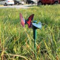 1-3Pcs Solar Garden Dancing Ornament Solar Powered Flying Wobble Butterfly Bird Garden Stake for Patio Landscape Outside Ornaments: 3  - 5 Days Free Delivery Only UK - Image 2