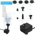 Solar Panel Powered Water Feature Pump Garden Pool Pond Aquarium Fountain Décor: 3  - 5 Days Free Delivery Only UK - Image 4