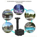 Solar Panel Powered Water Feature Pump Garden Pool Pond Aquarium Fountain Décor: 3  - 5 Days Free Delivery Only UK - Image 2