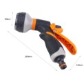 Garden Hose Watering Sprayer High Pressure Water Sprayer Washing Cars Watering Garden Portable High Pressure Water Gun 8 Modes: 3  - 5 Days Free Delivery Only UK - Image 5