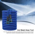 25FT-50 FT Blue Expandable Magic Hose Suitable for 3/4 " 1/2" Faucets High-Pressure Car Wash Water Gun Home Garden Watering Hose Gard: 3  - 5 Days Free Delivery Only UK - Image 3