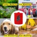 25FT-50 FT Blue Expandable Magic Hose Suitable for 3/4 " 1/2" Faucets High-Pressure Car Wash Water Gun Home Garden Watering Hose Gard: 3  - 5 Days Free Delivery Only UK - Image 5