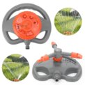 8 Function Garden Lawn Grass Water Sprinkler Hose Irrigation Watering Spray 360°: 3  - 5 Days Free Delivery Only UK