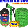 EMDTOOL EXPANDABLE MAGIC GARDEN HOSE, HIGH-PRESSURE CAR WASH WITH 7 SPRAY MODES, WATER GUN, HOME WATERING HOSE PIPE, 75FT-100FT: 3  - 5 Days Free Delivery Only UK