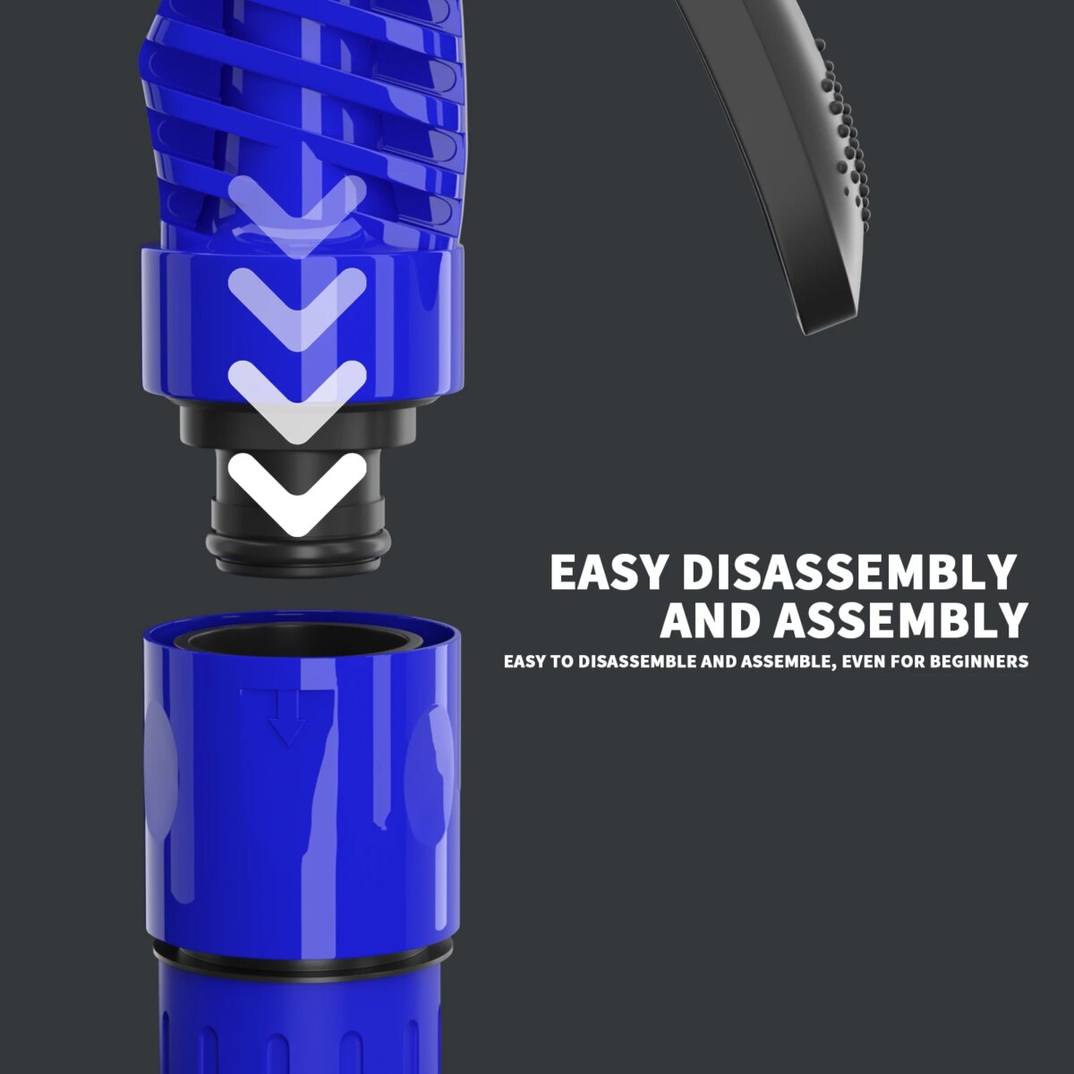 EMDTOOL EXPANDABLE MAGIC GARDEN HOSE, HIGH-PRESSURE CAR WASH WITH 7 SPRAY MODES, WATER GUN, HOME WATERING HOSE PIPE, 75FT-100FT: 3  - 5 Days Free Delivery Only UK - Image 6