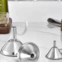 3 Piece Stainless Steel Funnels Set Kitchen Funnel Set Mini Funnel Set for Transferring Liquid Dry Ingredients Powder: 3  - 5 Days Free Delivery Only UK - Image 2
