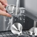 3 Piece Stainless Steel Funnels Set Kitchen Funnel Set Mini Funnel Set for Transferring Liquid Dry Ingredients Powder: 3  - 5 Days Free Delivery Only UK - Image 5
