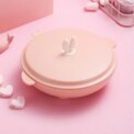 Household Portable Cute 304 Stainless Steel Children's Dinner Plate Grid Student Baby Tableware Rice Bowl Fast Food Plates: 3  - 5 Days Free Delivery Only UK - Image 6