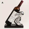 Creative Rabbit Wine Rack for Desktop Wine Holder Home Desk Decor Wine Bottle Storage Organizer Ceramic Wine Cabinet Decoration: 3  - 5 Days Free Delivery Only UK - Image 6