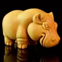 Cute Wood Carving Animals Statue Ornaments Supplies Sculptures and Figurines Home Decoration Desk Accessories: 3 - 5 Days Free Delivery Only UK - Image 4
