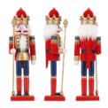 30CM Christmas King Nutcracker Statue Red Sceptre Soldier Doll for Table Decor Family Home Gift: 3 - 5 Days Free Delivery Only UK - Image 6