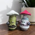 Funny Halloween Creative Skull Mushroom Sculpture Monster Resin Crafts Home Garden Decorations: 3 - 5 Days Free Delivery Only UK - Image 4