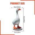 Cute Duck Statue Key Hanger Resin Goose Duck Statue Sculpture Funny Office Desk Decor Housewarming Gifts for Women Men: 3 - 5 Days Free Delivery Only UK - Image 5