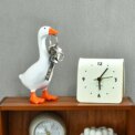 Cute Duck Statue Key Hanger Resin Goose Duck Statue Sculpture Funny Office Desk Decor Housewarming Gifts for Women Men: 3 - 5 Days Free Delivery Only UK