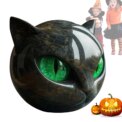 Black Cat Figurine Luxury Black Cat Stone Sculpture Ornaments Black Obsidian Crystal Gemstone Cat Healing Stone Decor Craft Gift: 3 - 5 Days Free Delivery Only UK - Image 2