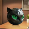 Black Cat Figurine Luxury Black Cat Stone Sculpture Ornaments Black Obsidian Crystal Gemstone Cat Healing Stone Decor Craft Gift: 3 - 5 Days Free Delivery Only UK - Image 6