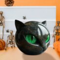 Black Cat Figurine Luxury Black Cat Stone Sculpture Ornaments Black Obsidian Crystal Gemstone Cat Healing Stone Decor Craft Gift: 3 - 5 Days Free Delivery Only UK - Image 4