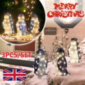 3X Christmas Penguin Acrylic LED Light Up Decoration Indoor Outdoor Figurine: 3 - 5 Days Free Delivery Only UK - Image 6