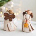 Christmas Love Angel Girl Rural Pastoral Resin Statue Christmas Decoration Table Decoration Wedding Celebration Gift: 3 - 5 Days Free Delivery Only UK - Image 4