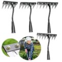 5/6/7/8 Teeth Agricultural Rake Soil Loosening Weeding Tool Manganese Steel Garden Weeding Rake Multi-use Agricultural Straw Hoe: 3 - 5 Days Free Delivery Only UK - Image 4