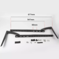 TV bracket  For 32-75 inch LCD TV Stand Hanger Height Adjustable Monitor Mount Bracket Television bracket TV Hanger: 3 - 5 Days Free Delivery Only UK - Image 4