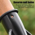 Multifunctional Outdoor Garden Cleaning Shovel 30cm Steel Flat Shovel Ice Shovel Weeding Planting Farm Weeding Tool: 3 - 5 Days Free Delivery Only UK - Image 3