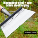 Multifunctional Outdoor Garden Cleaning Shovel 30cm Steel Flat Shovel Ice Shovel Weeding Planting Farm Weeding Tool: 3 - 5 Days Free Delivery Only UK - Image 4