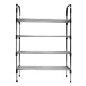Modern Nordic Style 4-layer Entrance Door Shoe Rack Storage Rack Home Storage Shoe Cabinet, 60 cm x 30 cm x 80 cm: 3 - 5 Days Free Delivery Only UK - Image 5