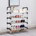 Modern Nordic Style 4-layer Entrance Door Shoe Rack Storage Rack Home Storage Shoe Cabinet, 60 cm x 30 cm x 80 cm: 3 - 5 Days Free Delivery Only UK