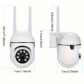 Ease Life APP Wireless 1080P HD Indoor/Outdoor WiFi Security Camera, Colour Night Vision, 2-Way Audio, 360° Black Y108: 3 - 5 Days Free Delivery Only UK - Image 6