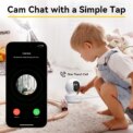 BoyKeep 3MP 5G/2.4GHz WiFi Indoor Home Security IP Smart Baby Monitor Camera Automatic Tracking 24/7 Video Surveillance Camera: 3 - 5 Days Free Delivery Only UK - Image 4