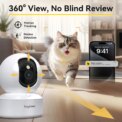BoyKeep 3MP 5G/2.4GHz WiFi Indoor Home Security IP Smart Baby Monitor Camera Automatic Tracking 24/7 Video Surveillance Camera: 3 - 5 Days Free Delivery Only UK - Image 5