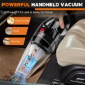 3 IN 1 Cordless Handheld Vacuum Cleaner, Rechargeable Portable Powerful Cordless Vacuum Cleaner, Long Runtime USB Rechargeable: 3 - 5 Days Free Delivery Only UK - Image 4