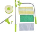 Window Squeegee Cleaner, Glass Dust High-Rise Window Cleaning Brush, Telescopic Pole, 2 in 1 Sponge Squeegee Equipment: 3 - 5 Days Free Delivery Only UK - Image 4