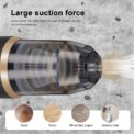 Wireless Car Vacuum Cleaner for Cleaning Bedroom Carpets Portable High Power Function Home Appliance Cleaning Machine: 3 - 5 Days Free Delivery Only UK - Image 2