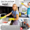 Rechargeable Electric Cordless Cleaning Brush Spin Scrubber Turbo Scrub Cleaner: 3 - 5 Days Free Delivery Only UK - Image 4
