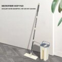 Microfiber Squeeze Mops Cloth Multipurpose Microfiber Mop Pads Water Absorption with Bucket Home Kitchen Cleaner: 3 - 5 Days Free Delivery Only UK - Image 4