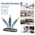 Spray Mop Broom Set Magic Flat Mops for Floor Home Cleaning Tool Brooms Household with Reusable Microfiber Pads Rotating: 3 - 5 Days Free Delivery Only UK Mop - Image 2