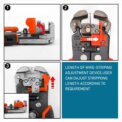 5 IN 1 Automatic Wire Stripper Cutter Crimper Tools Professional Electrician Wire Tool Electrical Cable Terminal Tool Orange: 3 - 5 Days Free Delivery Only UK - Image 3