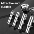 46pcs Socket Ratchet Set 1/4 Socket Ratchet Pawl Spanner Screwdriver Professional Metalworking Wrench Tool Kit For Car Repair: 3 - 5 Days Free Delivery Only UK - Image 5