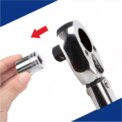 1/4'' Quick-release Torque Wrench 5-25N.m Square Drive Socket Wrench Adjustable Ratchet Torque Wrench Repairing Tool: 3 - 5 Days Free Delivery Only UK - Image 3