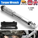 1/4'' Quick-release Torque Wrench 5-25N.m Square Drive Socket Wrench Adjustable Ratchet Torque Wrench Repairing Tool: 3 - 5 Days Free Delivery Only UK