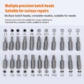 38pcs  1/2" 1/4" 3/8" Ratchet Screwdriver Set Combination Toolbox Hardware Magnetic Screw Driver Car Repair Tool Kit: 3 - 5 Days Free Delivery Only UK - Image 5