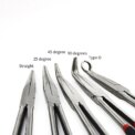 5PCS 11" Extra Long Nose Pliers Straight 45 & 90 Degrees Bent Tip Hand Tool Set: 3 - 5 Days Free Delivery Only UK - Image 2