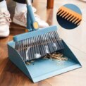 DURABLE LONG-HANDLED DUSTPAN & BRUSH SET, STRONG METAL HANDLE BROOM SWEEPER: 3 - 5 Days Free Delivery Only UK - Image 4