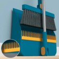 DURABLE LONG-HANDLED DUSTPAN & BRUSH SET, STRONG METAL HANDLE BROOM SWEEPER: 3 - 5 Days Free Delivery Only UK - Image 5