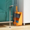 DURABLE LONG-HANDLED DUSTPAN & BRUSH SET, STRONG METAL HANDLE BROOM SWEEPER: 3 - 5 Days Free Delivery Only UK - Image 6