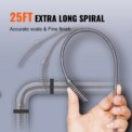 SucceBuy Drain Cleaner Machine 25FT Automatic Tube Cleaner Blockage Unblocker Toilet Sewer Dredge Machine for Kitchen Bat: 3 - 5 Days Free Delivery Only UKhroom - Image 3